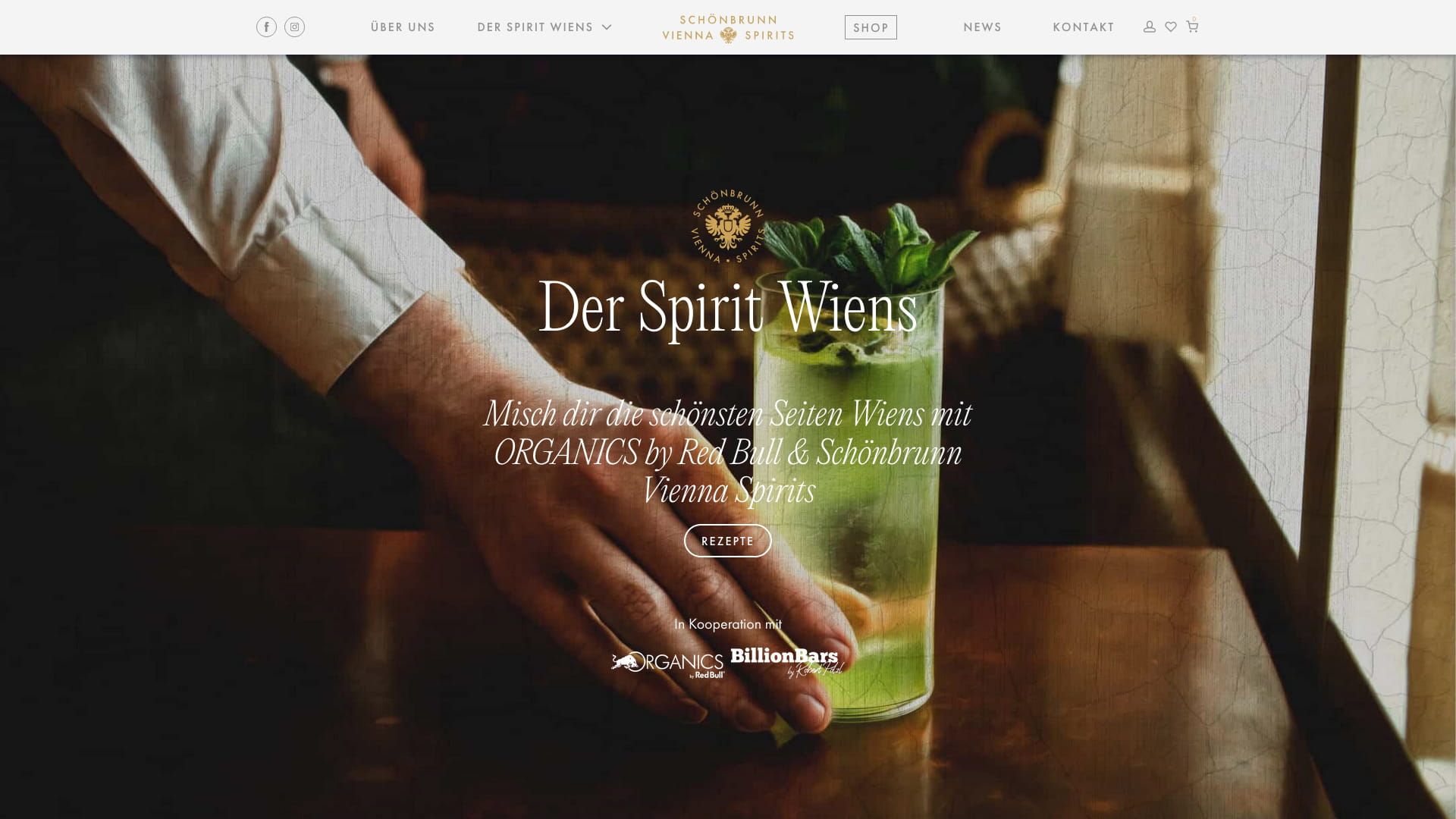 Schönbrunn Spirits Webshop